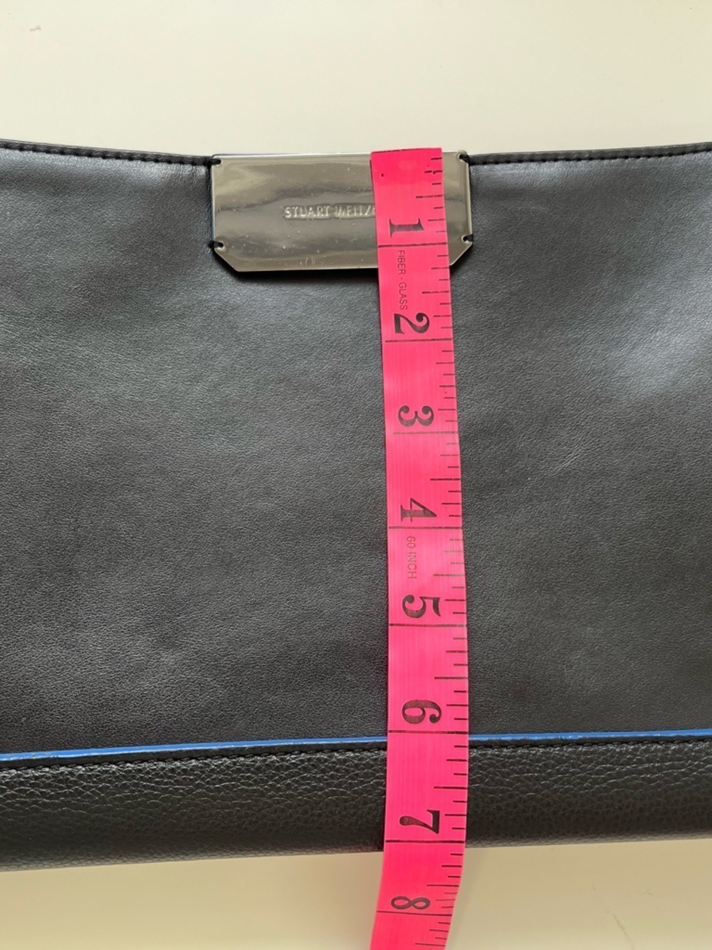 Stuart Weitzman Leather Shoulder Bag - Picture 11 of 11
